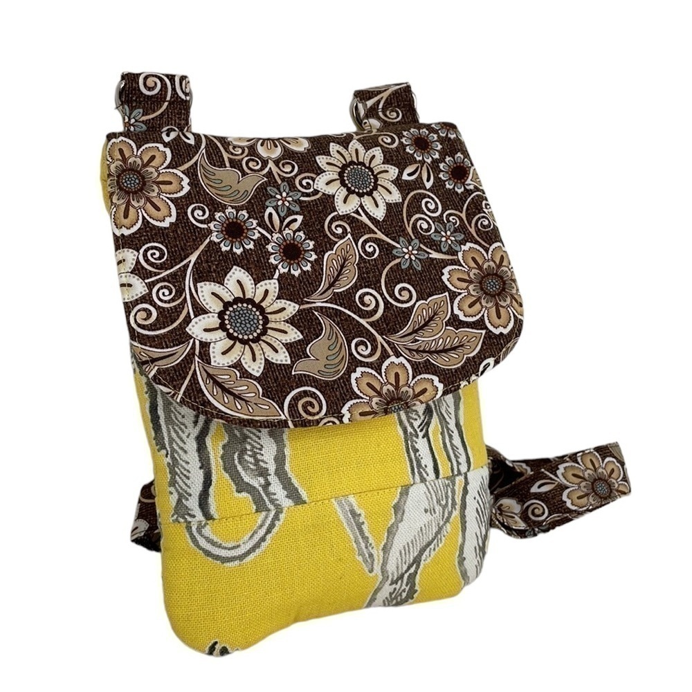 Handmade Crossbody Bag Animal Print Reptile Floral Eccentric New